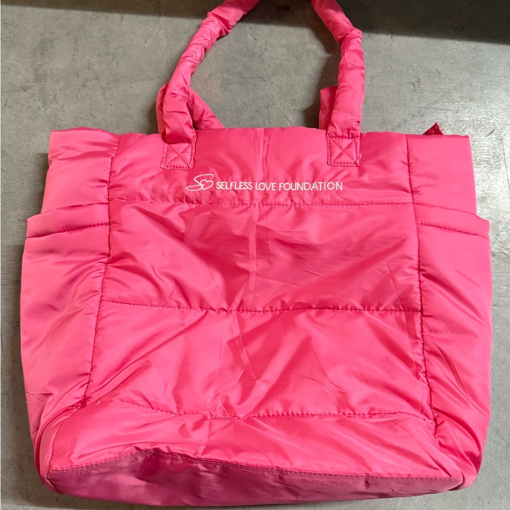 Pink Tote Bag